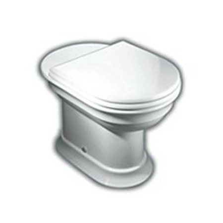 Hatria Dolcevita Toaleta WC stojąca 37x59x40 cm odpływ pionowy, biała YXXN01
