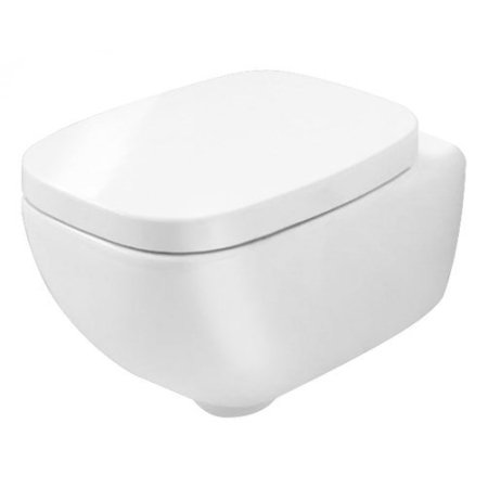 Hidra Dial Muszla klozetowa miska WC podwieszana 49x38x42 cm, biała DLW20
