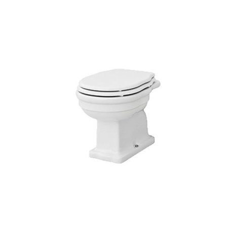 Hidra Ellade Toaleta WC stojąca bez kołnierza biały połysk D10R.001