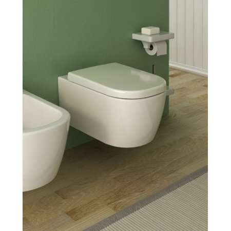 Hidra Faster Muszla klozetowa miska WC podwieszana owalna 52,5x36,5xh36 cm, biały FAW10