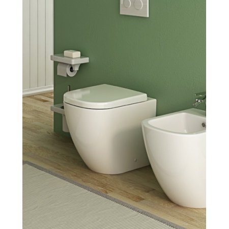 Hidra Faster Muszla klozetowa miska WC stojąca owalna 52,5x36,5xh42 cm, biała FA10