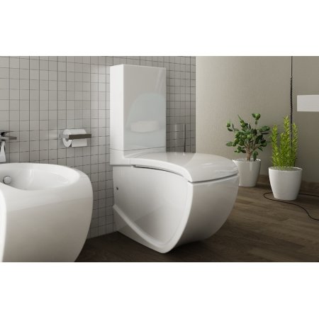 Hidra Hi-Line Toaleta WC stojąca kompaktowa biała HI12.001