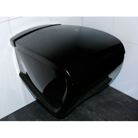 Hidra Hi-Line Muszla klozetowa miska WC podwieszana 54,5x38x46 cm, czarna HIW10009