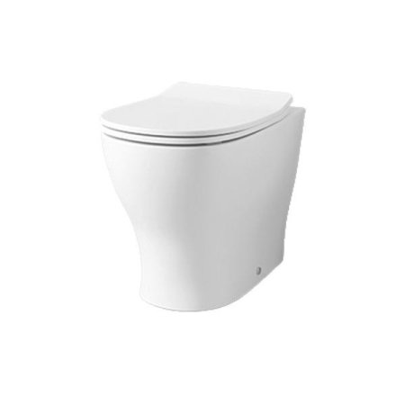 Hidra My Toaleta WC stojąca bez kołnierza biały połysk MR30.001