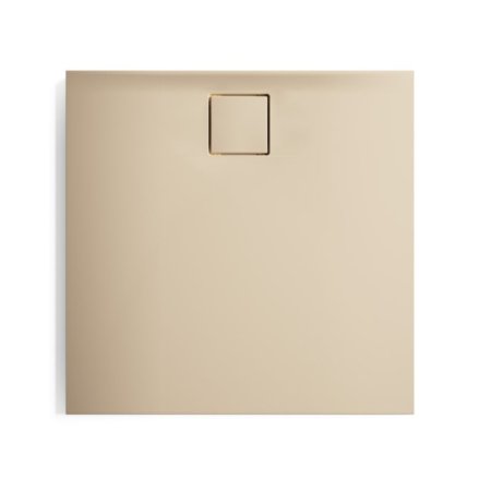 Huppe EasyFlat Brodzik kwadratowy 100x100 cm beżowy mat EF0102037