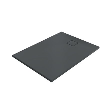 Huppe EasyFlat Brodzik prostokątny 120x80 cm antracyt mat EF0204128