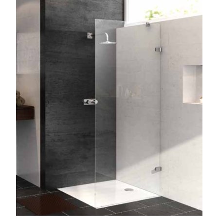 Huppe Enjoy Pure Kabina walk-in 20-120x60-200 cm na wymiar lewa profile srebrny połysk szkło przezroczyste z powłoką Anti-Plaque 4R1180092322