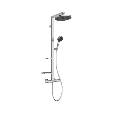 Ideal Standard Ceratherm Alu+ Zestaw prysznicowy termostatyczny natynkowy z deszczownicą chrom BD583AA