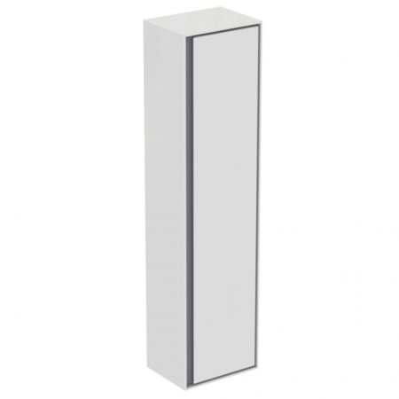 Ideal Standard Connect Air Szafka łazienkowa wisząca 40x160x30 cm, biała/jasnoszara mat E0832KN