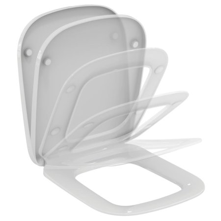 Ideal Standard Esedra Deska sedesowa wolnoopadająca 44,5x36,5 cm, biała T318101