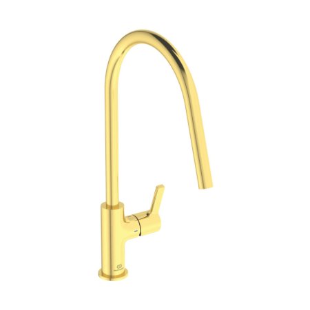 Ideal Standard Gusto Bateria kuchenna wysoka złoty mat BD408A2