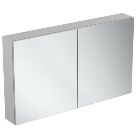 Ideal Standard Mirror+light Szafka z lustrem ścienna 120x70 cm, efekt aluminium T3499AL
