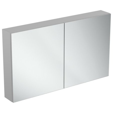 Ideal Standard Mirror+light Szafka z lustrem ścienna 120x70 cm, efekt aluminium T3593AL