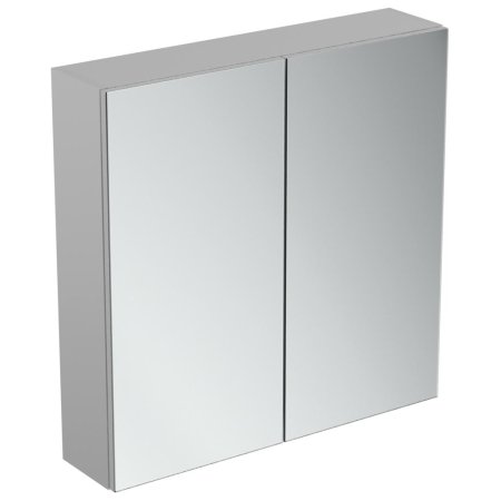 Ideal Standard Mirror+light Szafka z lustrem ścienna 70x70 cm, efekt aluminium T3590AL