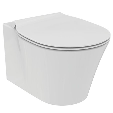 Ideal Standard Connect Air Miska WC wisząca AquaBlade® z ukrytym mocowaniem 36x54 cm, biała E005401