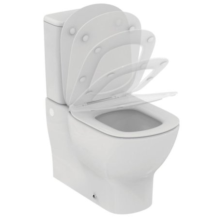 Ideal Standard Tesi Toaleta WC kompaktowa 66,5x36,5 cm Aquablade, biała T008201