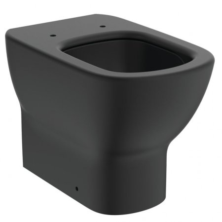Ideal Standard Tesi Toaleta WC kompaktowa 55,5x36,5 cm AquaBlade czarny mat T0077V3