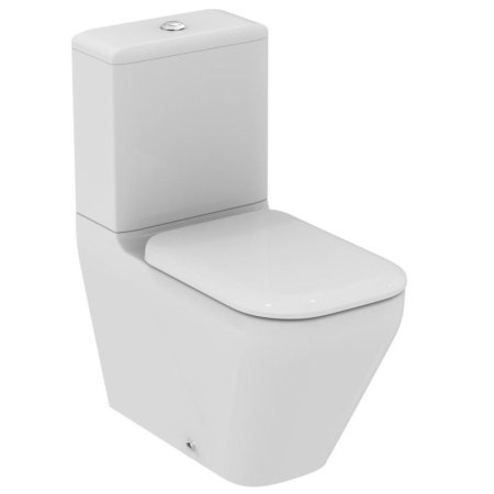 Ideal Standard Tonic II Miska WC kompaktowa AquaBlade z deską zwykłą, biała K316801