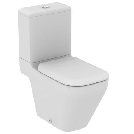 Ideal Standard Tonic II Miska WC kompaktowa AquaBlade z deską zwykłą, biała K317001