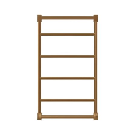 Imers Nexo 3 Grzejnik elektryczny suszarka 90x53 cm grzałka z lewej strony stare złoto G0185309004/BR/EL