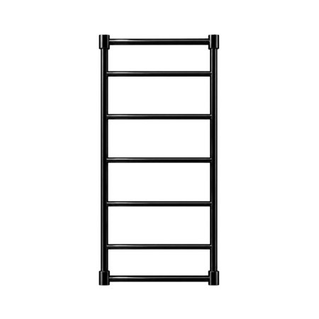 Imers Nexo 4 Grzejnik elektryczny suszarka 110x53 cm grzałka z lewej strony czarny połysk G01853011001/CZP/EL