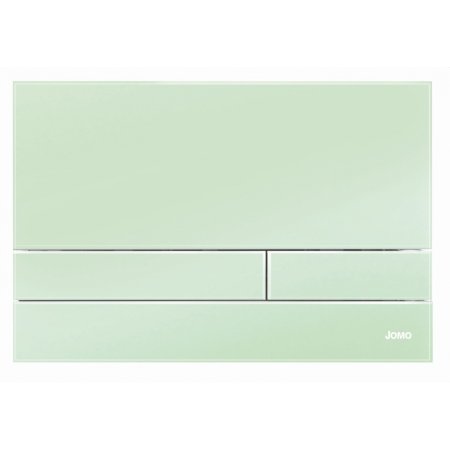 Werit/Jomo Exclusive 2.1 Przycisk WC szkło zielony satynowy/chrom połysk 167-41001261-00/102-000000261