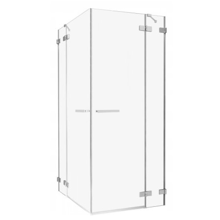 Radaway Euphoria KDD Drzwi prysznicowe uchylne 100x200 cm ze ścianką stałą prawe 383062-01R