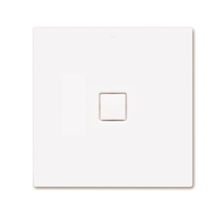Kaldewei Conoflat 852-2 Brodzik kwadratowy z nośnikiem ze styropianu 80x80 cm z powierzchnią uszlachetnioną biały 466848043001