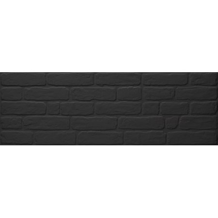 Keraben Wall Brick Black Płytka ścienna 30x90 cm, czarna KKHPG020