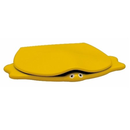 Keramag Kind Deska sedesowa wolnoopadająca dziecięca żółwik, żółta 573367000