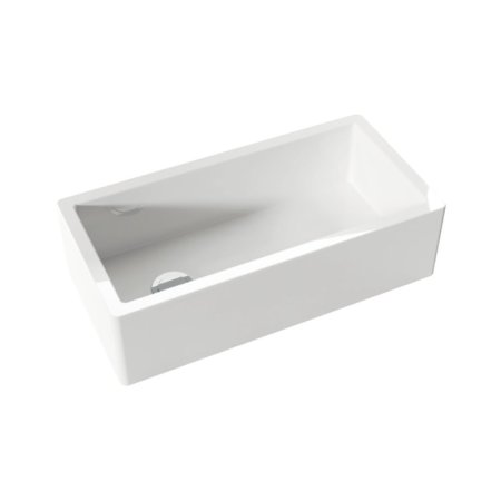 Kerasan Hannah Glasse Essex Zlewozmywak ceramiczny jednokomorowy 91x45,6 cm biały 541201