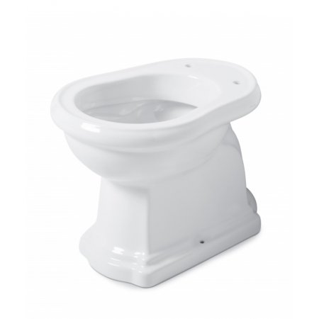 Kerasan Retro Toaleta WC stojąca 59x38,5 cm odpływ pionowy, biała 101001