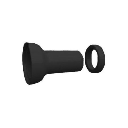 Kerasan Retro Przedłużka odpływu czarna 754804