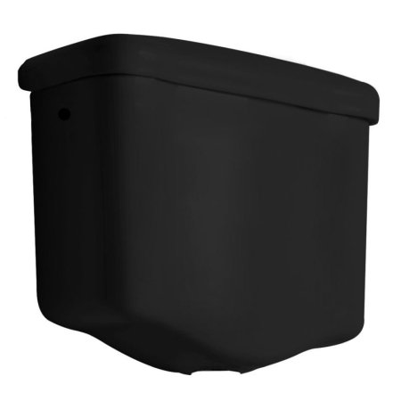 Kerasan Retro Spłuczka WC górna czarny mat 108031