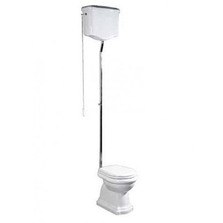 Kerasan Retro Spłuczka WC kompaktowa wysoka, biała 108001