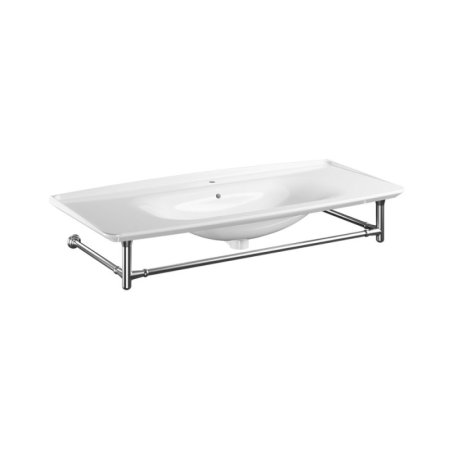 Kerasan The New Yorker Konsola do umywalkę 110x46 cm chrom 927490