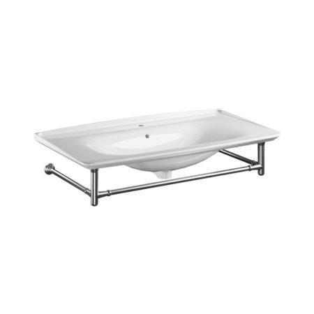 Kerasan The New Yorker Konsola pod umywalkę 89x46 cm chrom 927390