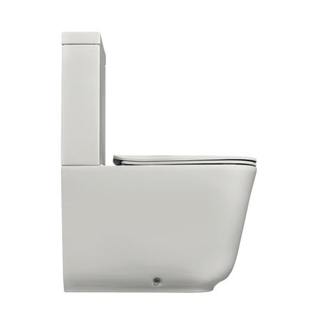 Kerasan Tribeca Toaleta WC kompaktowa 69x35 cm ze spłuczką biała 5117+3781