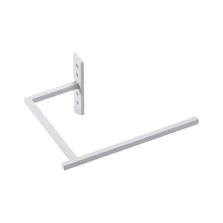 Kermi Niva Poręcz 24 cm do grzejnika N2L1 biały S600 ZC01160017
