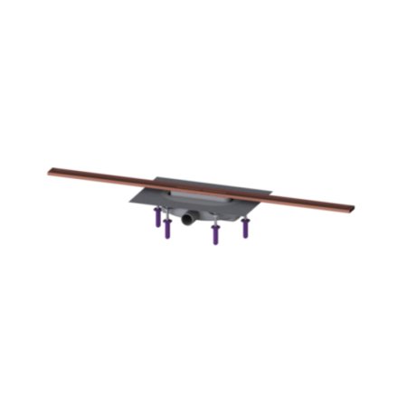 Kessel Linearis Infinity 60 Odpływ liniowy 100 cm miedziany szczotkowany 45303.10