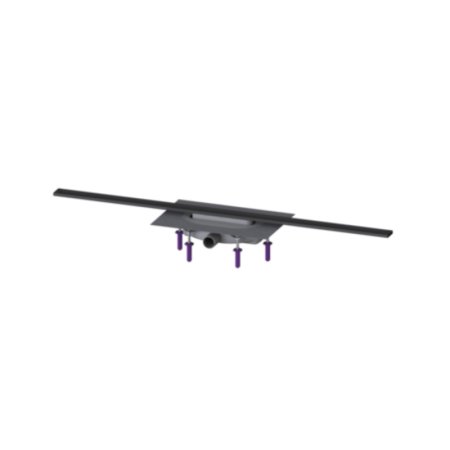 Kessel Linearis Infinity 60 Odpływ liniowy 110 cm czarny szczotkowany 45302.11