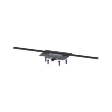 Kessel Linearis Infinity 60 Odpływ liniowy 120 cm czarny szczotkowany 45302.12