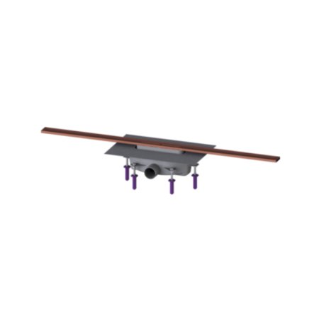 Kessel Linearis Infinity 90 Odpływ liniowy 100 cm miedziany szczotkowany 45203.10