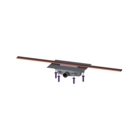 Kessel Linearis Infinity 90 Odpływ liniowy 110 cm miedziany szczotkowany 45203.11