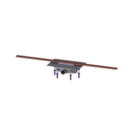 Kessel Linearis Infinity 90 Odpływ liniowy 120 cm miedź szczotkowana 45203.12