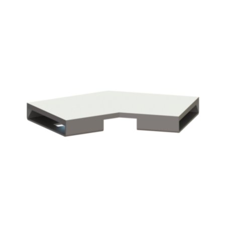 Kessel Linearis Infinity Króciec przyłączeniowy 90 cm do odpływów prysznicowych liniowych stal nierdzewna szczotkowana 45100.02