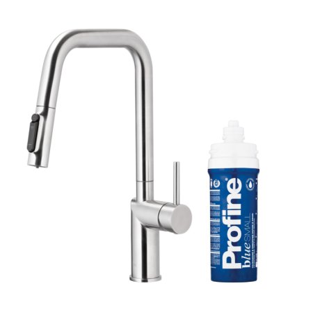 KFA Duero Pure Basic Bateria kuchenna wysoka z wyciąganą wylewką i filtrem Blue S inox 6623-313-22