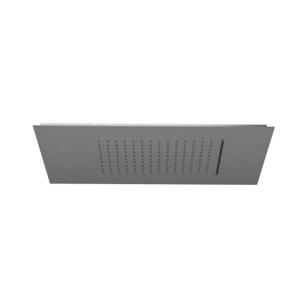 Kludi Asana Deszczownica sufitowa 60x30 cm PVD czarny szczotkowany 69450N2-00