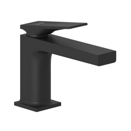 Kludi Decus Bateria umywalkowa 13 cm z korkiem czarny mat 542663975