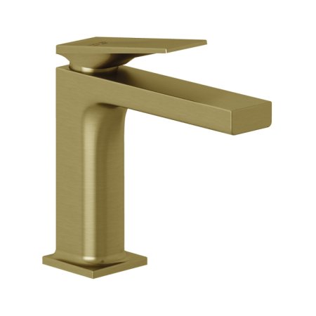 Kludi Decus Bateria umywalkowa 15,5 cm EcoPlus z korkiem złoto szczotkowane 54289N075